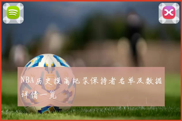NBA历史摸高纪录保持者名单及数据详情一览