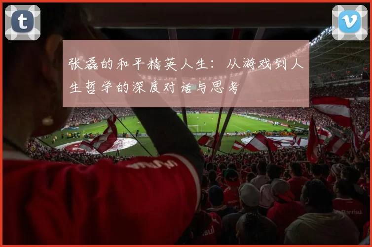 张磊的和平精英人生：从游戏到人生哲学的深度对话与思考